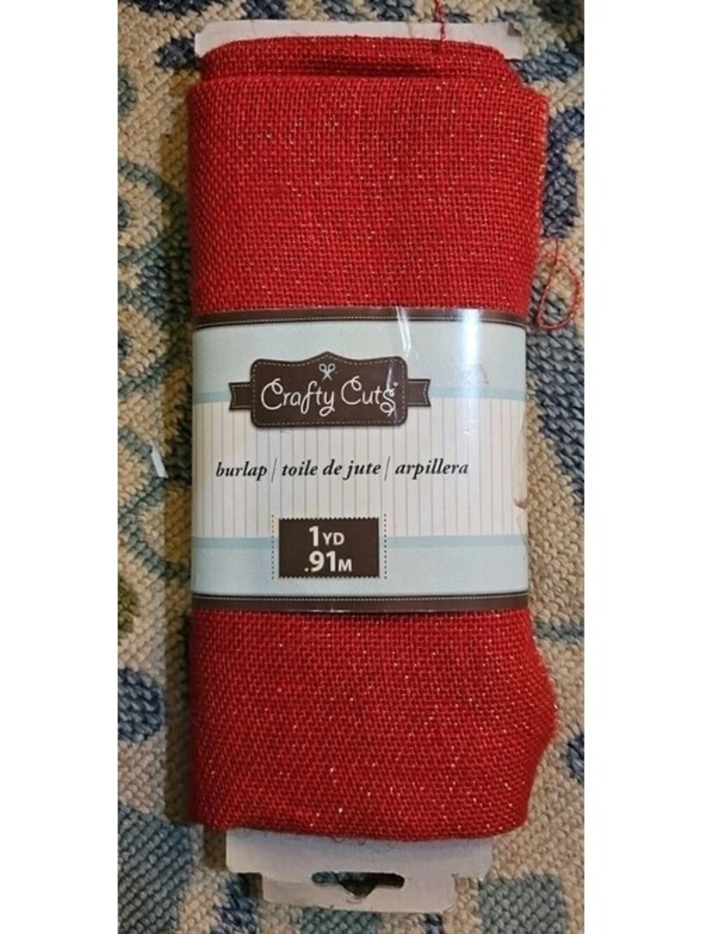 Crafty Cuts Burlap 1 Yd